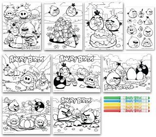 Cra Z Art Marker by Numbers   Angry Birds   Malen nach Zahlen inkl. Malstifte   aus USA Spielzeug
