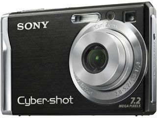 Sony Cyber shot DSC W85 Digitalkamera schwarz Kamera & Foto
