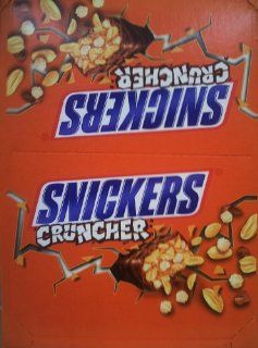 Snickers Cruncher Riegel, 24er Pack (24 x 40 g Riegel) Lebensmittel & Getrnke