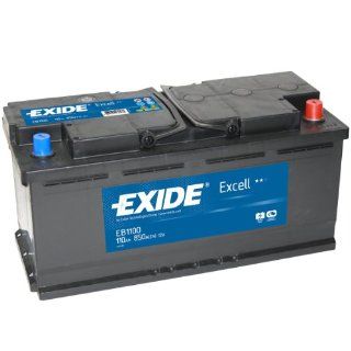 Exide Excell EB1100 110Ah Autobatterie (850A Klteprfstrom) Auto