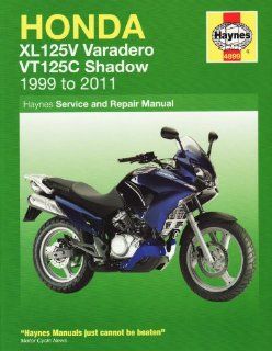 Honda XL125V & VT125C Shadow Haynes Motorcycle Manuals Phil Mather Fremdsprachige Bücher
