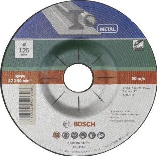 Bosch 2609256337 DIY Schruppscheibe Metall 125 mm  x 6 mm gekrpft Baumarkt