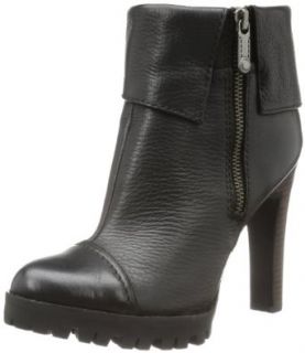 Calvin Klein Jeans LARA OILED CALF RE8726, Damen Stiefel, Schwarz (BLK), EU 38 Schuhe & Handtaschen