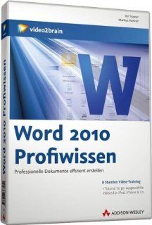 Word 2010 Profiwissen   Videotraining Markus Hahner Software