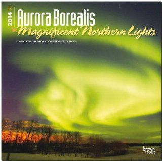 Aurora Borealis 2014   Nordlicht Original BrownTrout Kalender Mehrsprachig Kalender BrownTrout Kalender bei Strtz Bücher
