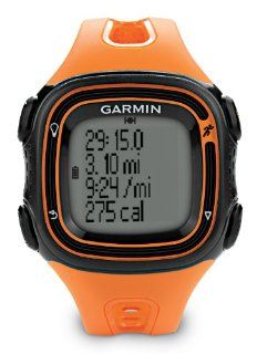 Garmin GPS Laufuhr Forerunner 10, Orange/Schwarz, 010 01039 16 Sport & Freizeit
