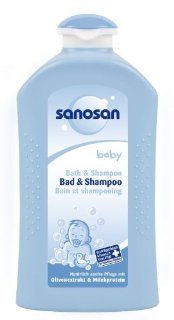 sanosan Bad & Shampoo 500ml Drogerie & Körperpflege