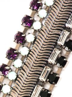 Liz rhinestone embellished bracelet  Dannijo 