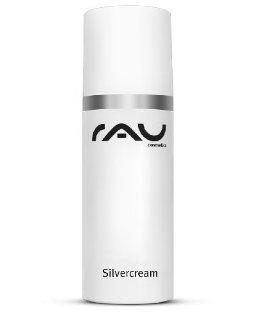 RAU Silvercream 50 ml Silbercreme, unsere Topseller Creme mit hochporsem Silber und Zink bei entzndlicher und unreiner Haut, Akne und Neurodermitis, sorgt fr ein ebenmiges, klares Hautbild   NEU Parfümerie & Kosmetik
