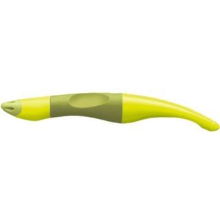 STABILO EASYoriginal rechts limone/grn inkl. 3 Refills   ergonomischer Tintenroller Bürobedarf & Schreibwaren