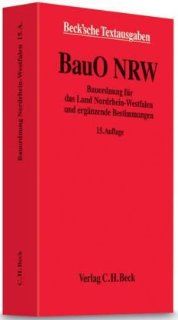 Bauordnung fr das Land Nordrhein Westfalen Helmut Rehborn Bücher