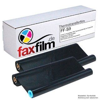 FAXFILM 2 x kompatibler Inkfilm fr SHARP UX 9 CR / UX 92CR passend fr Sharp FO P 510 / UX A 160 / UX A 410 / UX A 460 / UX A 470 / UX D 50 / UX D 50 T / UX P 430 / UX P 450 / UX P 460 / UX P 430 DE u.a. Bürobedarf & Schreibwaren