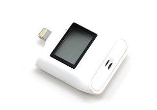 Alkoholtest / Detektor mit LCD Display fr Apple iPod Touch 5 / iPhone 5 / iPad 4 / iPad Mini   Wei Drogerie & Körperpflege