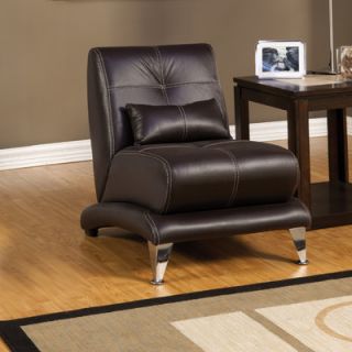Hokku Designs Sewell Leather Chair IDF 6072 WHT C / IDF 6071 EXP C Color Esp