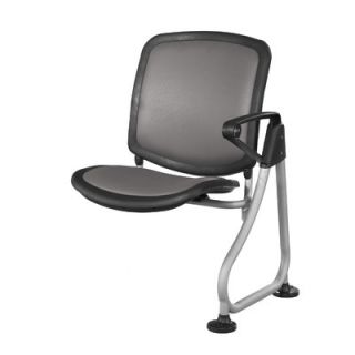 OFM ReadyLink Add On Seat 211 Seat/Back Color Charcoal, Finish Silver