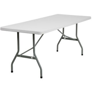 FlashFurniture Rectangular Folding Table RB 3072 GG Size 72 W
