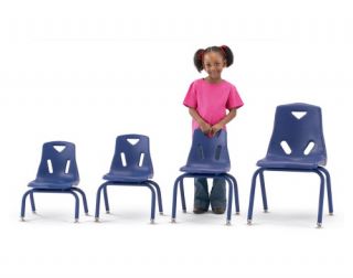 Jonti Craft Berries Plastic Chairs with Powder Coated Legs   Classroom Tables and Chairs