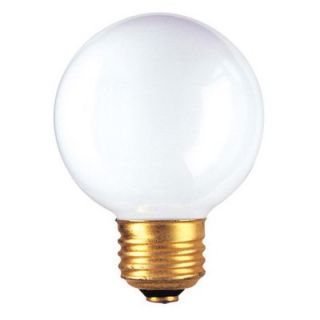 Bulbrite White Medium Base G19 Incandescent Light Bulb   16 pk.   Light Bulbs