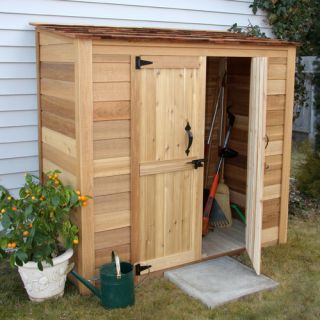 Outdoor Living Today Garden Chalet 6.5ft. W x 3ft. D Wood Lean To Shed