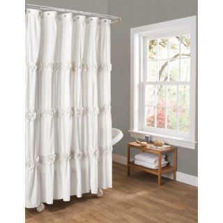 Lush Decor Darla Polyester Shower Curtain