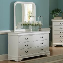 Alfie White 6 drawer Dresser with Mirror  ™ Shopping