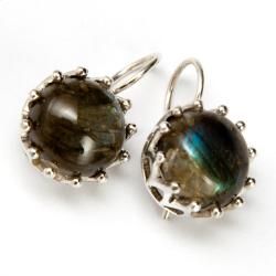 Sterling Silver Labradorite Earrings (India)  ™ Shopping