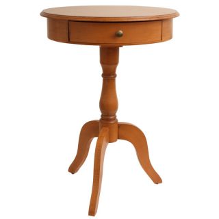 Simplify One Drawer Pedestal Table   Shopping   Great Deals
