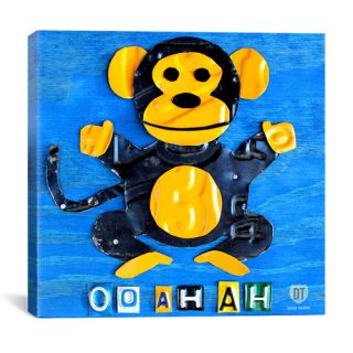 Oo Ah Ah the Monkey from Design Turnpike Canvas Wall Art