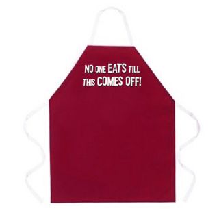 No One Eats Till Apron