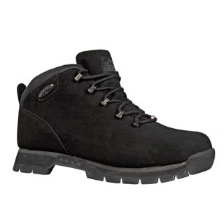 Lugz Mens JAM II Black Leather Lace up Ankle Boots