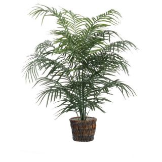 4 ft. Dwarf Palm Extra Full   Silk Trees and Palms