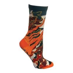 Womens Ozone Fire Crew Sock (2 Pairs) Red   Shopping   The