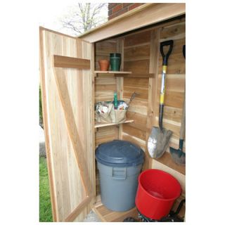 Outdoor Living Today Garden Chalet Wood Lean To Shed