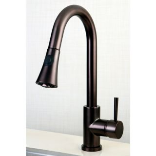 Kitchen Single Handle Oil Rubbed Bronze Pull Down Kitchen Faucet