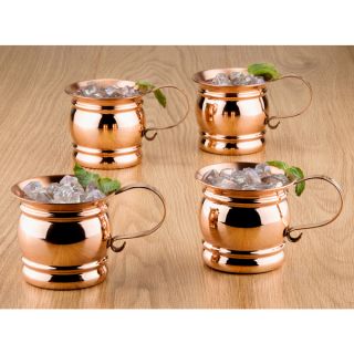 Old Dutch Solid Copper16 oz. Unlined Pub Style Moscow Mule Mugs (Set