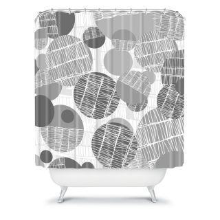 DENY Designs Rachael Taylor Textured Geo Shower Curtain   Shower Curtains