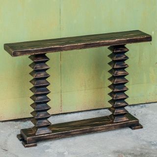 Uttermost Ridge Wooden Console Table   Console Tables