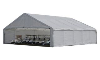 ShelterLogic 30 x 30 ft. Canopy White Replacement Cover   Canopy Accessories