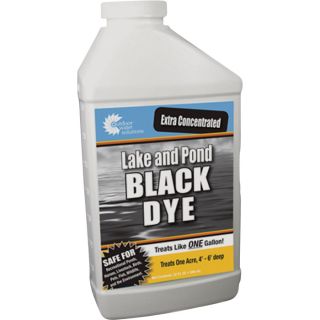 Outdoor Water Solutions Pond Dye Concentrate — Black, Model# PSP0126  Pond Cleaners