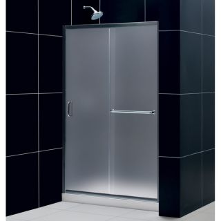 DreamLine Infinity Z Sliding Shower Door, Shower Base and Backwall Kit