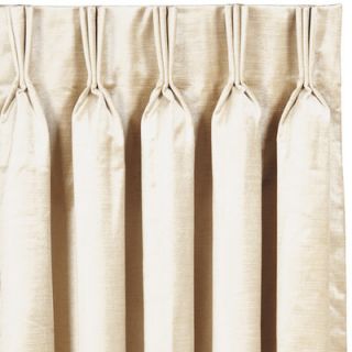 Eastern Accents Lucerne Three Finger Cotton Pleated Curtain Single