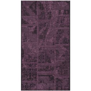 Safavieh Palazzo Black/ Purple Polypropylene/ Chen