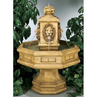Classic Lion Fountain   Fountains