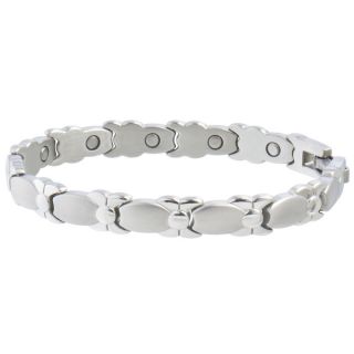 Sabona Lady Silver Bows Magnetic Bracelet  ™ Shopping