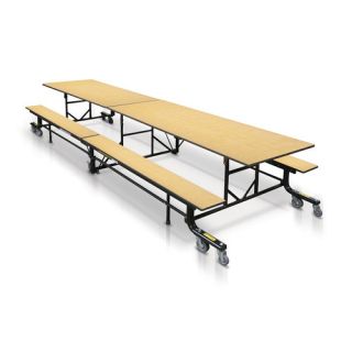 Palmer Hamilton Mobile Folding Cafeteria Table