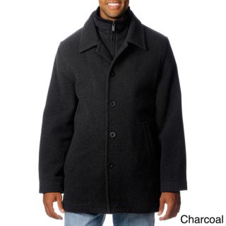 Chaps Mens Wool Blend Double Collar Coat   15741929  