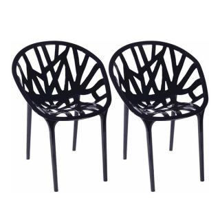 Furniture of America Millopi Padded Modern Leatherette Swivel Chair