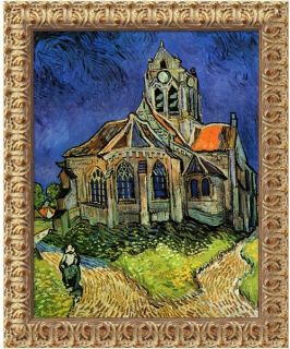 Church at Auvers Canvas Wall Art by Vincent van Gogh   20W x 24H in.   Wall Art