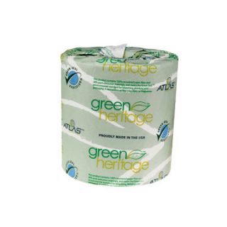 Green Heritage 2 Ply Toilet Paper   500 Sheets per Roll