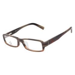 Calvin Klein 5696 275 Grey Horn Prescription Eyeglasses   16731553